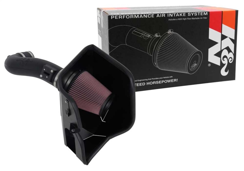 Cadillac Escalade Performance Air Intake - K&N Engineering - AirCharger - `19-`27